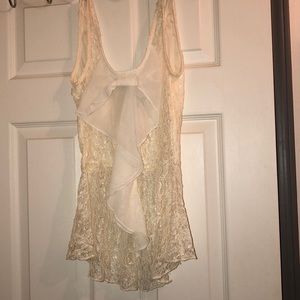 Stylish see through tank top